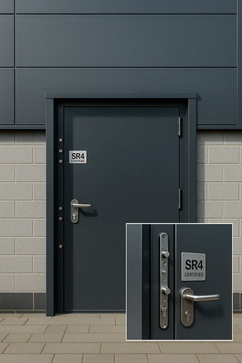 security rated steel doors - professional steel doors available in Macclesfield from UK manufacturers